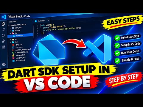 Dart Setup In VS Code [Updated Method] 2026 | Install Dart SDK Windows 10/11 in just 6 minutes 