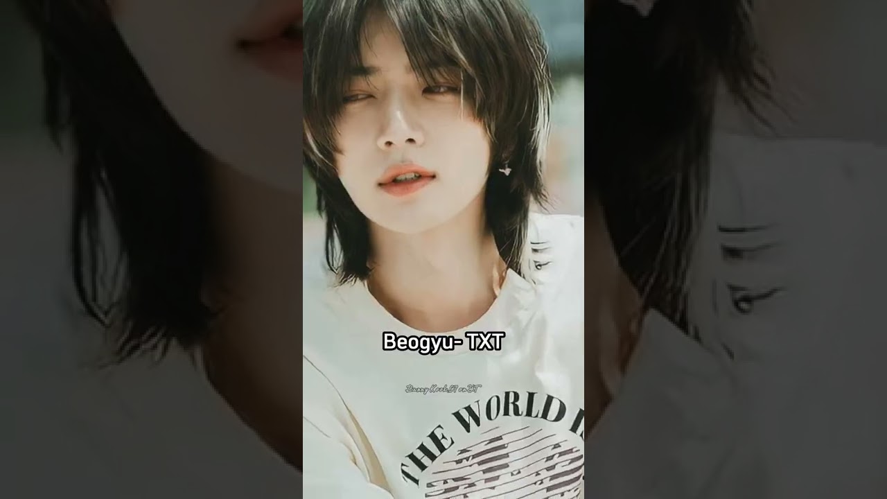 Kpop Idols Who Look in Wolf Cut hair... fypシ shorts kpop 