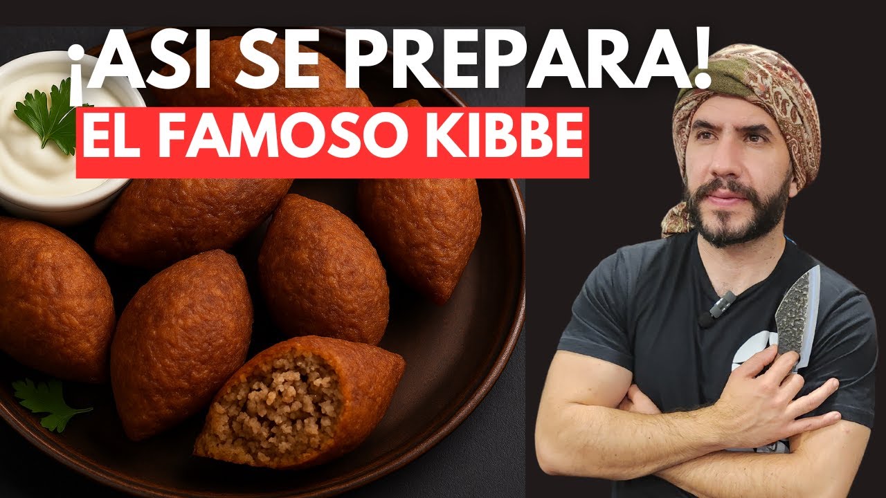 Así se hace el Kibbe libanés que TODOS AMAN y NADIE OLVIDA