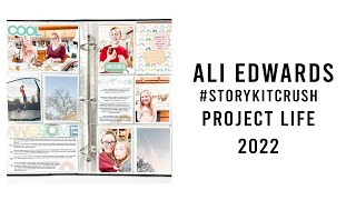 Ali Edwards | Hybrid Scrapbooking | Project Life Process Video