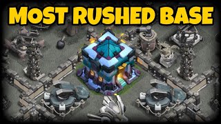 MAXING MY MOST RUSHED COC BASE !!