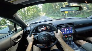 2023 Toyota GR86 Manual POV Mountain Drive & Exhaust!