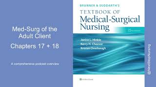 W1 Chapter 17 18 Brunner Suddarth s Textbook of Medical Surgical Nursing 15e Podcast Overview