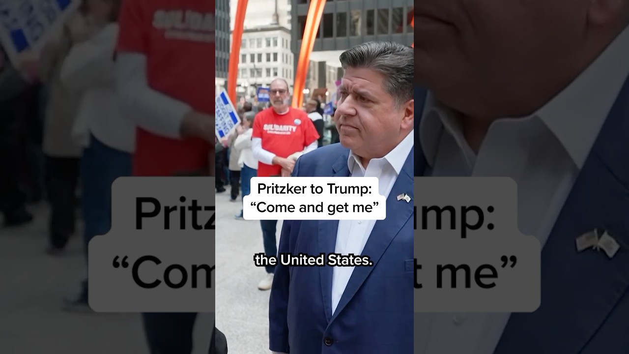Pritzker to Trump: 'Come and get me'