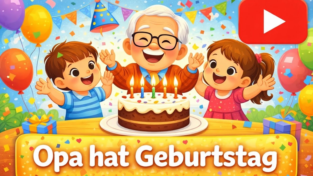 Opa hat Geburtstag