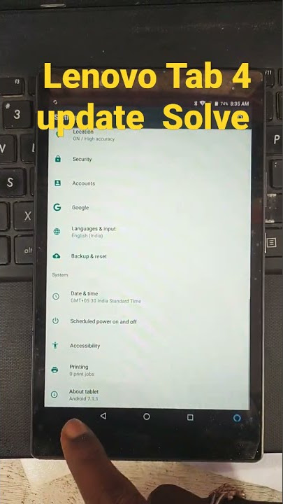 Lenovo Tab Update @bmtechmix