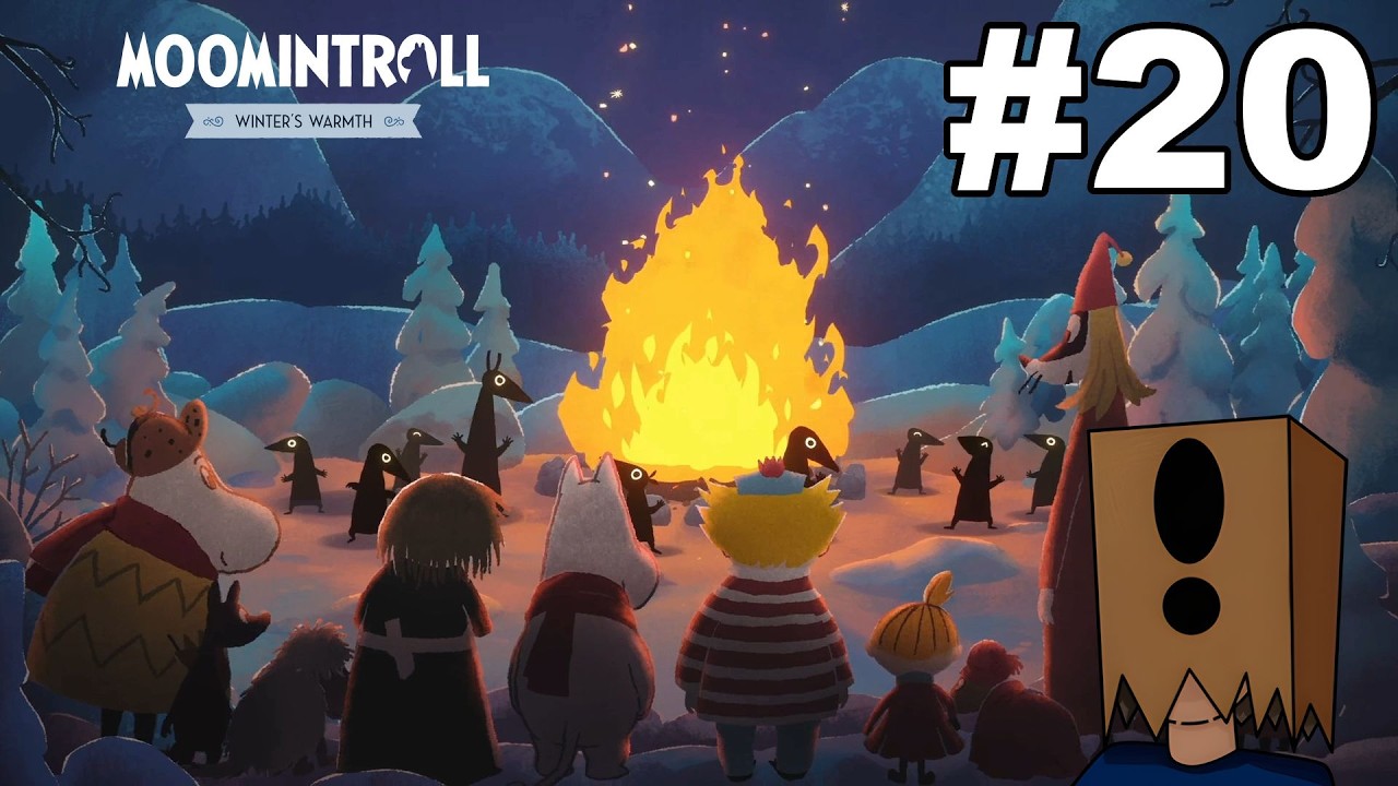 Let's Play Moomintroll Winter's Warmth #20: The Great Winter Bonfire