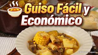 🥘 Guiso Fácil y Económico: Receta humilde y rendidora🔥 🍲 #CocinaDeCampo