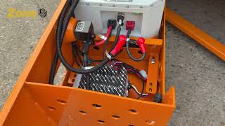 What's Inside an Electric Scissor Lift? Battery Compartment & Electrical System Overview