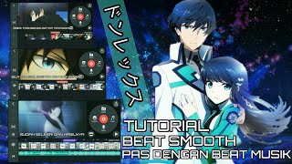 Tutorial Beat Smooth amv kinemaster(Lyric video amv)