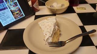 My Waitress Abby Recommended Their Homemade Coconut Cream Pie That Made Me Belly Reaaal Happy
