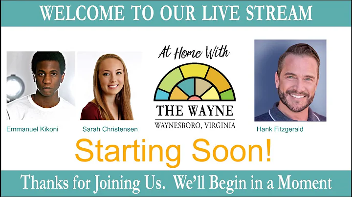 At Home With The Wayne Live Stream | Sarah Christe...