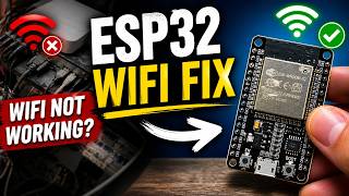 ESP32 WiFi Not Working? Fix Disconnect Issue in 2 Minutes