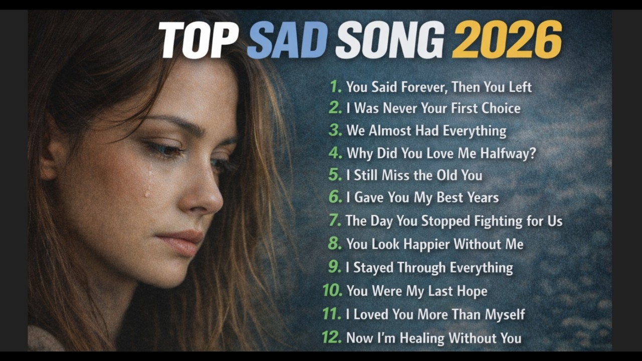 Beautiful Sad Songs 2026 | Easy Listening Love Melodies | Emotional 1 Hour Playlist