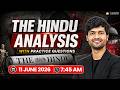 CLAT 2027: The Hindu Newspaper Analysis | 11 June 2026 | Daily GK & Current Affairs for CLAT