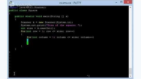 CSCI1226-W08-E03(square/nested for)
