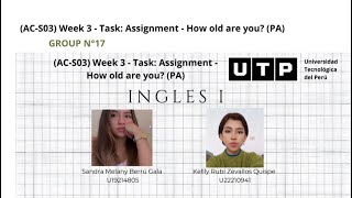(AC-S03) Week 3 - Task: Assignment - How old are you