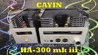 Cayin HA-300 mk iii Headphone Amplifier Review - My New Reference Tube Head Amp