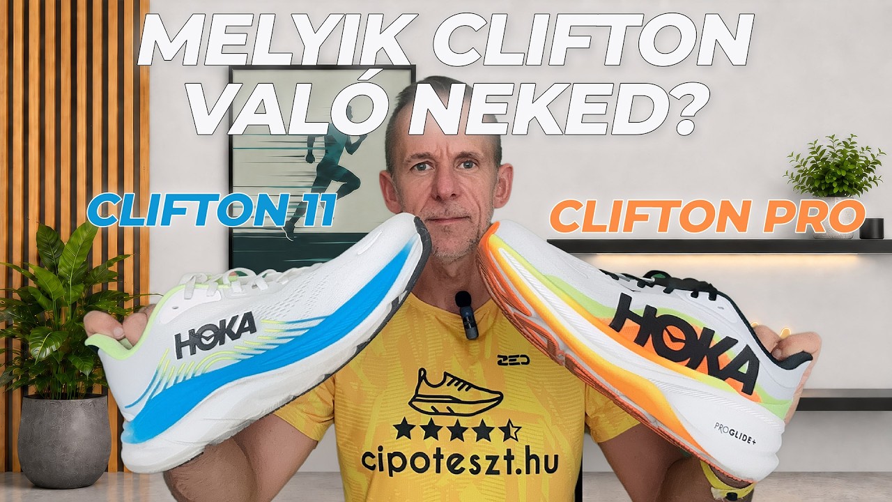 video Hoka Clifton 11 futócipő