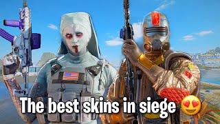My INSANE Operator Skins Showcase -- Watch this for inspiration! (Rainbow 6 Siege R6 Marketplace)