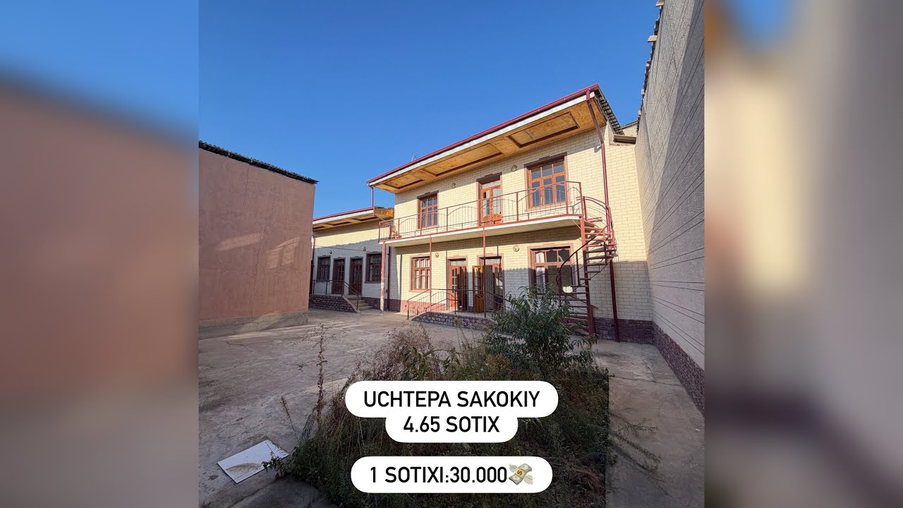 Uchtepa tumani Sakokiy maxalasi 