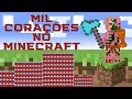 Como morrer no Minecraft com mil corações❤❤❤ #minecraftbuilds