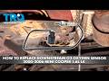 How to Replace Downstream O2 Oxygen Sensor 2000-2006 Mini Cooper 1.6L L4