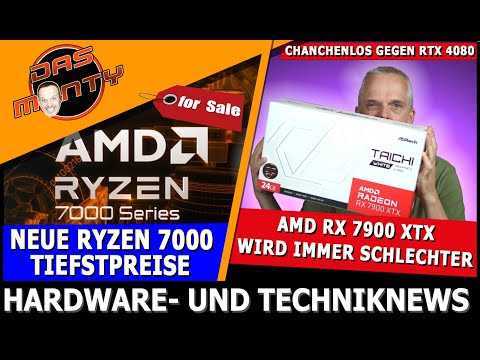 RX 7900 XTX chancenlos gegen RTX 4080 | Ryzen 7000 neue Preisknaller | Xbox Series verliert massiv