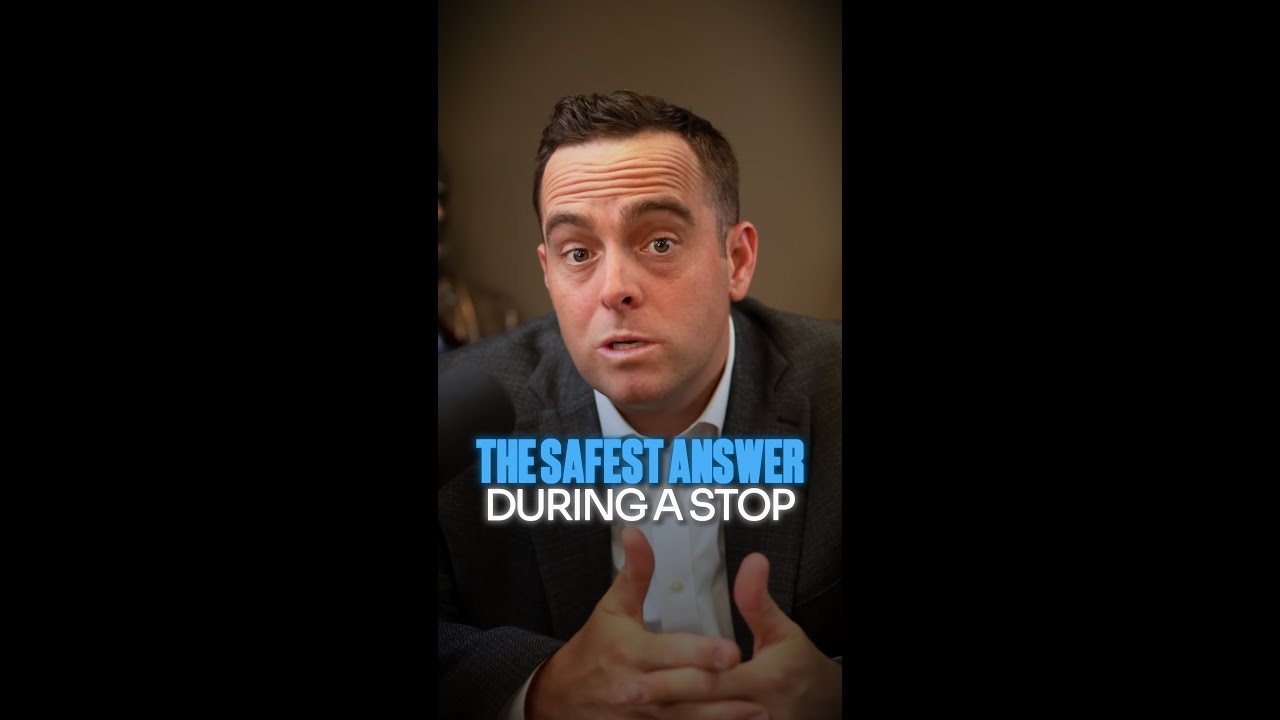 Outsmarting Cops: Nail the Answer to their Trick Questions!