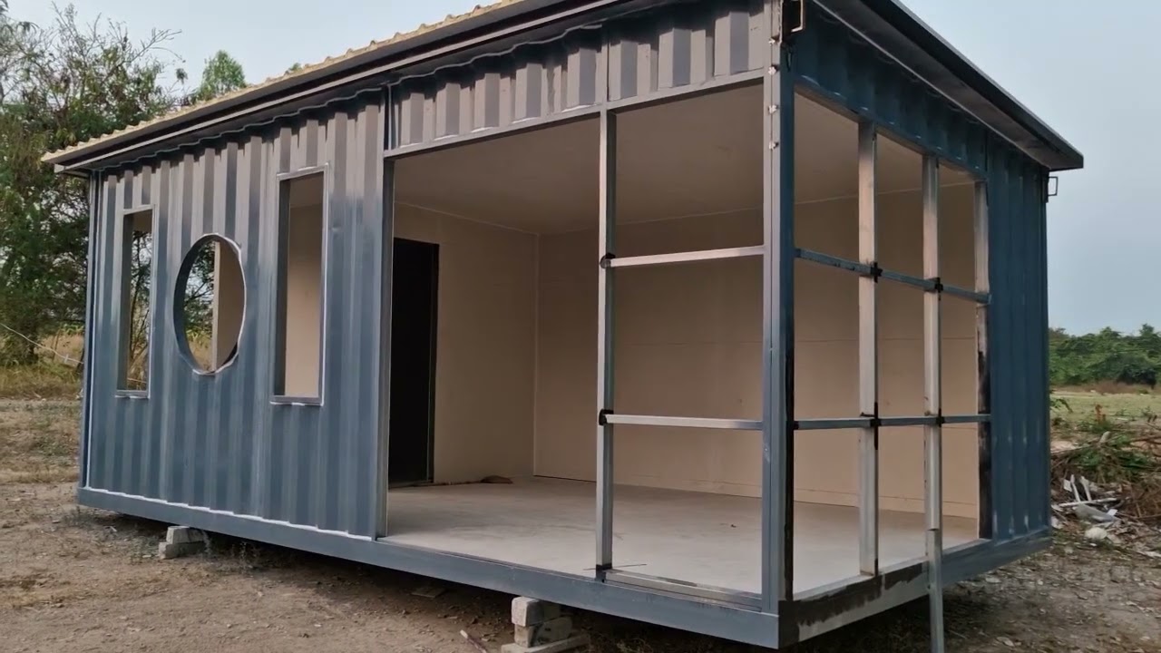 บ้านตู้คอนเทนเนอร์&บ้านน็อคดาวน์ เบอร์.ID 0909097952 ครับผม