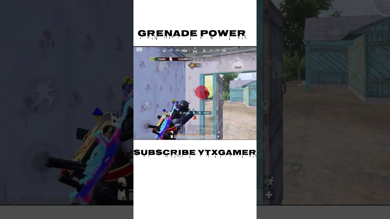 Grenade power 1v3 clutch 