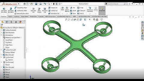 Solidworks tutorial | XSTAR (UAV) Drone Airframe modeling | CAD