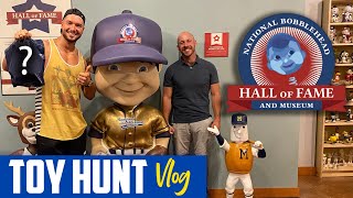 Toy Hunt Vlog  Ethan Page & Bryce Remsburg National Bobblehead Hall Of Fame & Museum Milwaulkee
