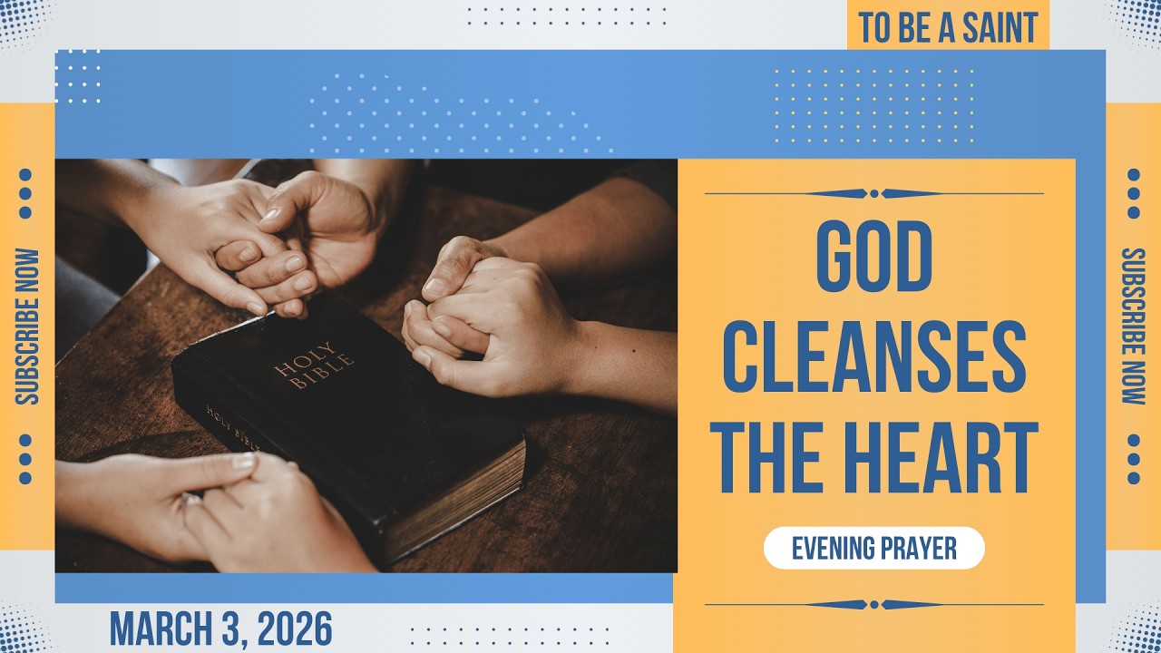 Catholic Night Prayer | March 3, 2026 | Tuesday of Lent | Cleansed by Mercy