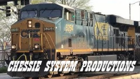 [CSXT]5254 ES40DC & 5286 ES40DC Leads A Long Q140-06 Headed NB & 1st Gen K5HL In Fay NC