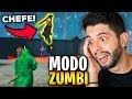 GANHEI SKIN?!? JOGUEI O NOVO MODO ZUMBI NO NÍVEL DIFÍCIL!!! FREE FIRE