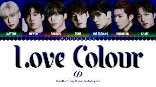 SF9 - Love Colour Lyrics [Color Coded-Han/Rom/Eng]