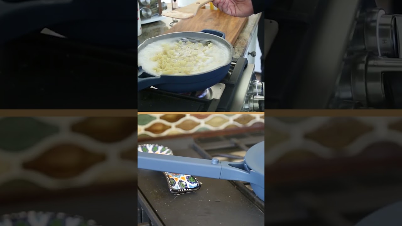 You can make pasta in a pan?!