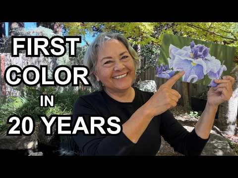 Japanese Iris Unboxing: The First Color in My Moon Garden in 20 Years