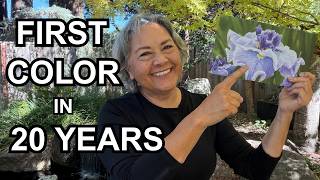 Japanese Iris Unboxing: The First Color in My Moon Garden in 20 Years