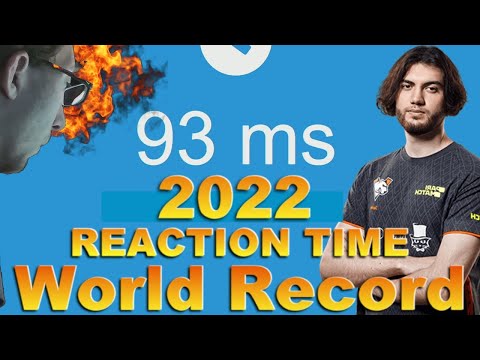 Fastest Sniper's New World Record 2022 Vs S1Mple And Other Pros Reaction Time! Csgo