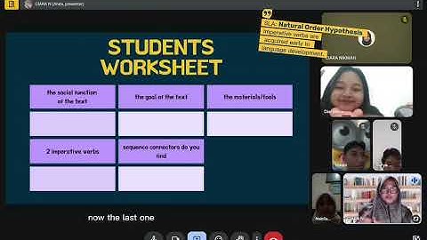 Teaching Procedure Text Through Digital Life | English Microteaching BY CIARA NIKMAH (114) 