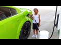 Ayden Drives His Dad&#39;s Fast Car For The FIRST TIME + He Gets His Dream VIDEO GAME!