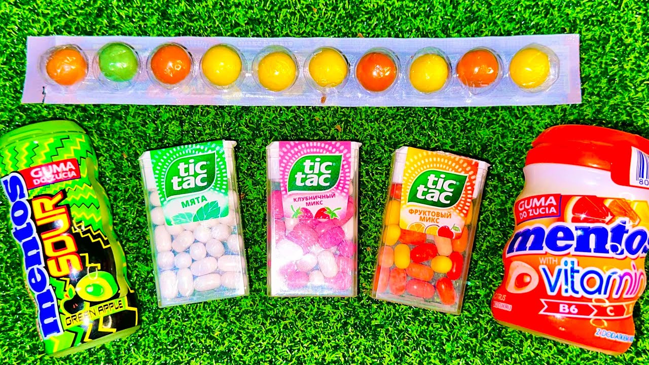 New Asmr Video Candy Opening Mentos Tik Tak - YouTube