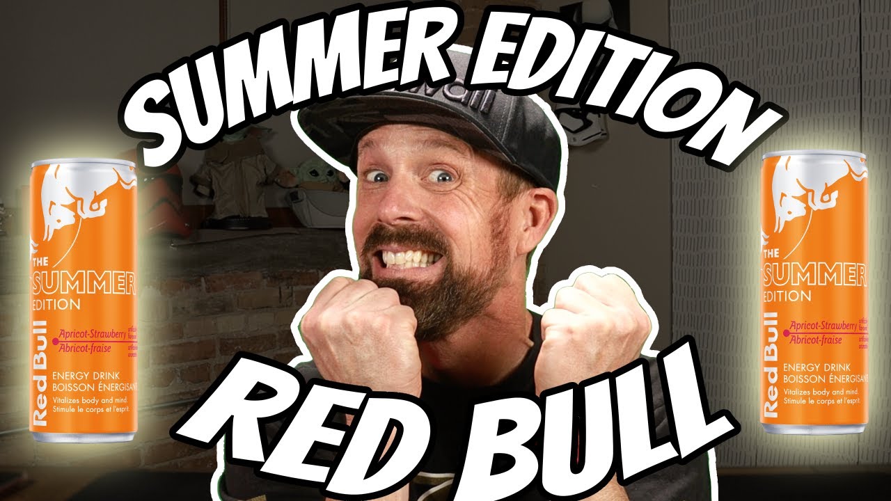 22 Summer Edition Red Bull Is Here Strawberry Apricot Red Bull Youtube