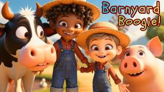 Barnyard Boogie 🐄🐷🦆 | Fun Farm Animal Song for Toddlers | Kids Dance Song