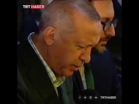 Cumhurbaşkanı Erdoğan Enderun Teravihi'nde Kur'an-ı Kerim okudu