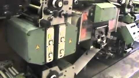 Gallus R160 Label Press V53527