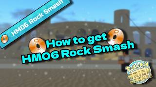HOW TO GET AND USE ROCK SMASH IN POKEMON BRICK BRONZE (PBF)
