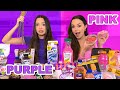 Eating only one color of food for 24 hours  merrell twins